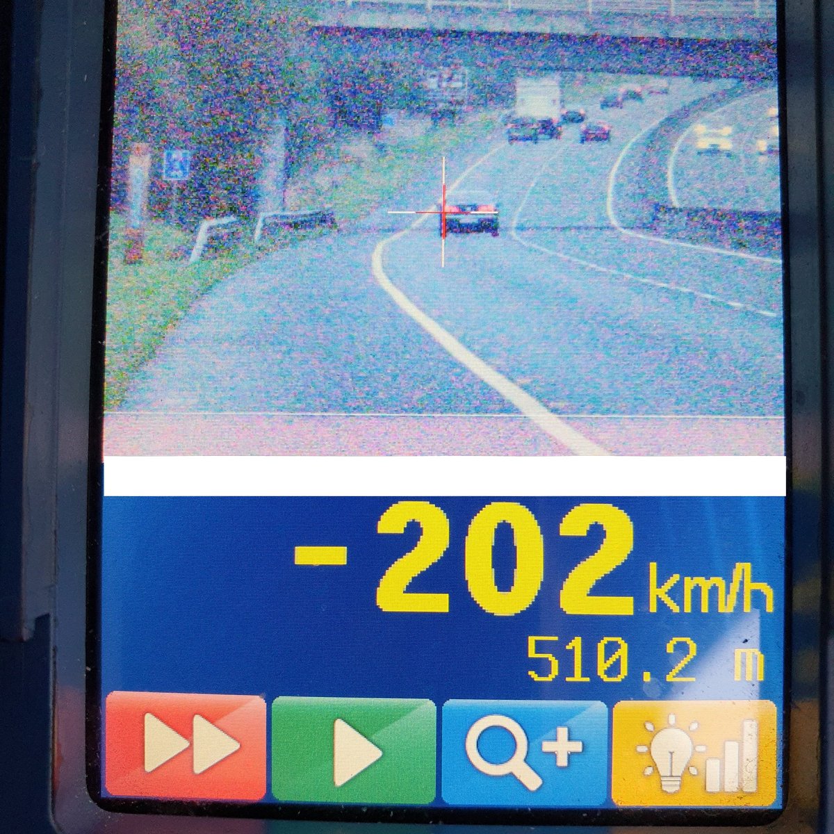 During 'National Slow Down Day', <a href="/GardaTraffic/">An Garda Síochána</a> &amp; #GoSafe checked the speed of 192,333 vehicles, 419 of which were travelling in excess of the posted speed limit. ⤵️ Some noteable speeds 📷 by RPU's in DMR, Roscommon, Carlow and Offaly regions. #SlowDown #RoadSafety #SaferRoads