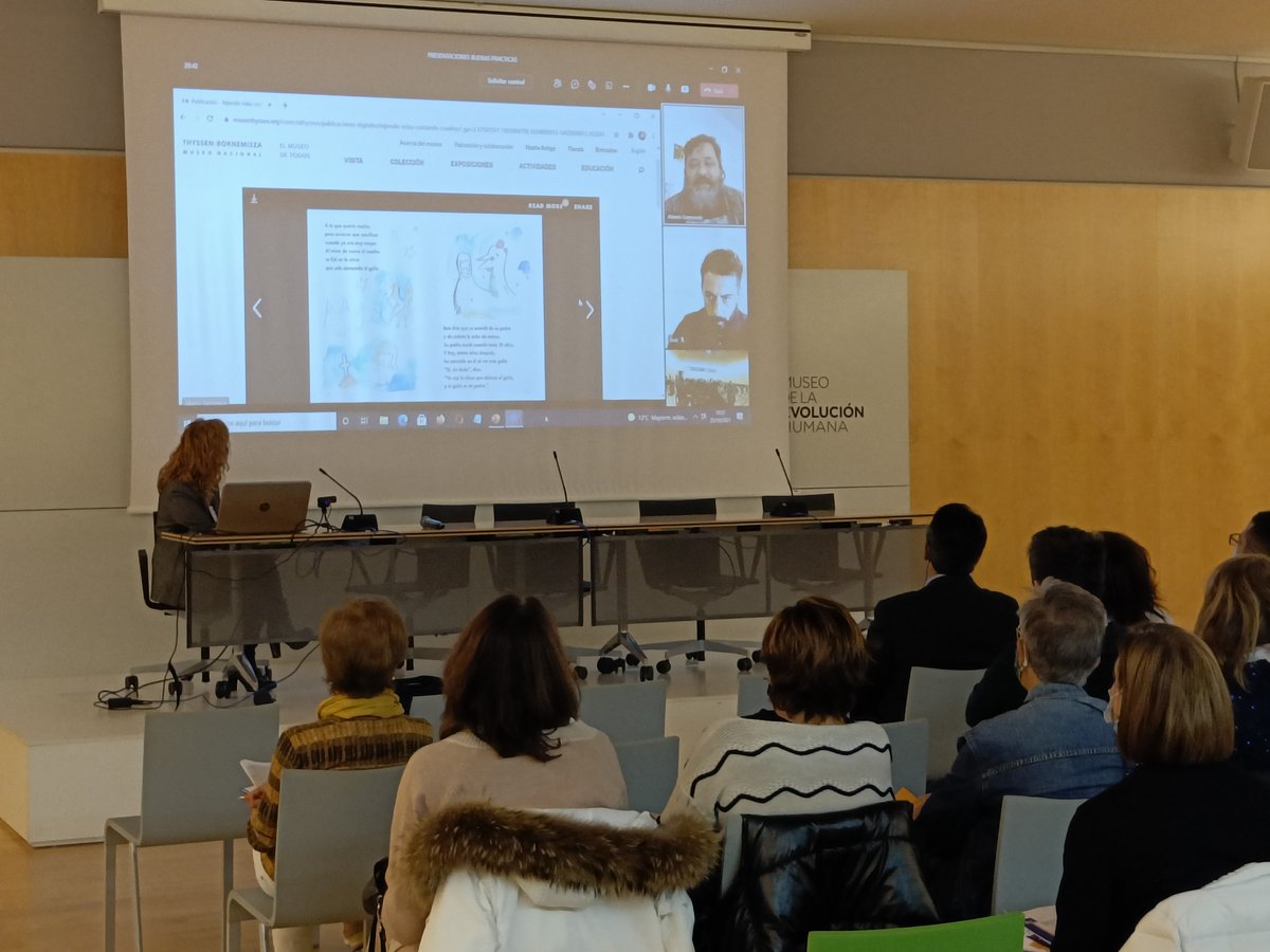 AspaniasBurgos's tweet photo. Alberto Gamoneda nos presenta "Museo inclusivo", una buena práctica del @MuseoThyssen
#acceasyproject #attendingtotalent https://t.co/hIIhijm3ZA