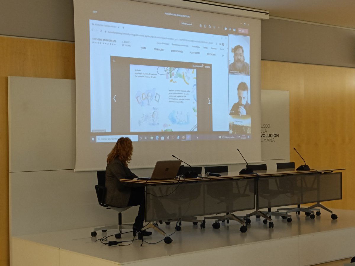 AspaniasBurgos's tweet photo. Alberto Gamoneda nos presenta "Museo inclusivo", una buena práctica del @MuseoThyssen
#acceasyproject #attendingtotalent https://t.co/hIIhijm3ZA