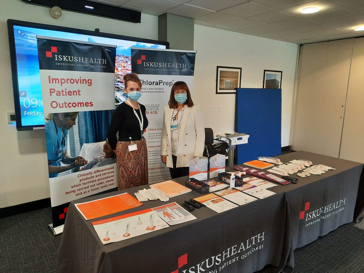 Iskushealth's tweet photo. Providing essential training and support to our customers helps get the best from our superb products and #fightinfections we are delighted our skin prep team are supporting #beaconhospital in #dublin . #chloraprep #skinprep #SSIPrevention #improvingpatientoutcomes https://t.co/X4rYBjWksX