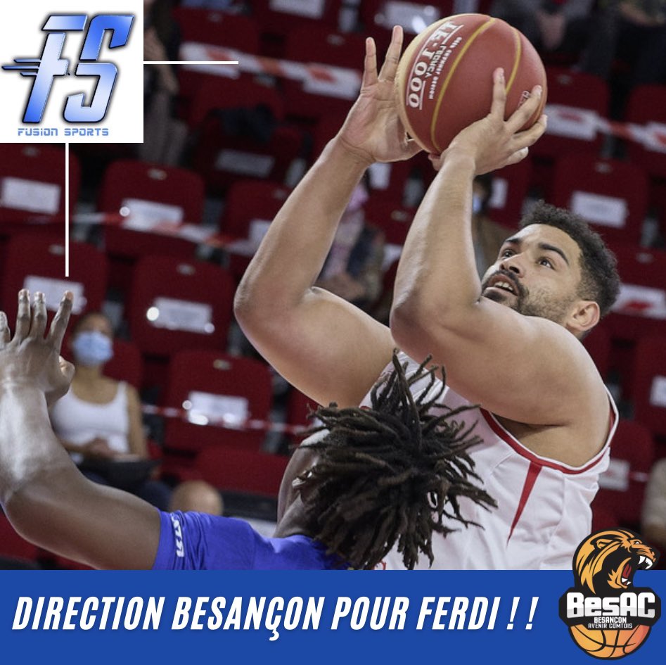 🏀Ferdinand Prénom🏀

Direction <a href="/Besac_basket/">BesAC Basket</a> pour <a href="/FerdinandPrenom/">parisii</a> ! ! !

Bonne saison Ferdi 💥

#FusionSports #NM1 #FFBB #Signature #BasketBall