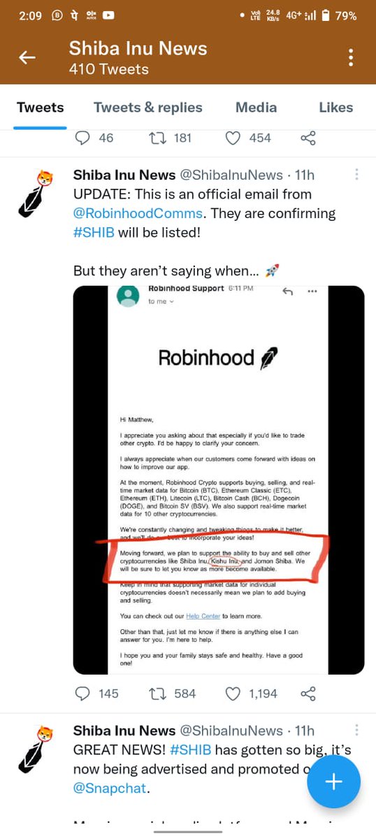 pavithsakthi's tweet photo. Robonhood announcement 🥳🥳🥳 #shibainu #SHIBARMY https://t.co/iYZSeOTH2C