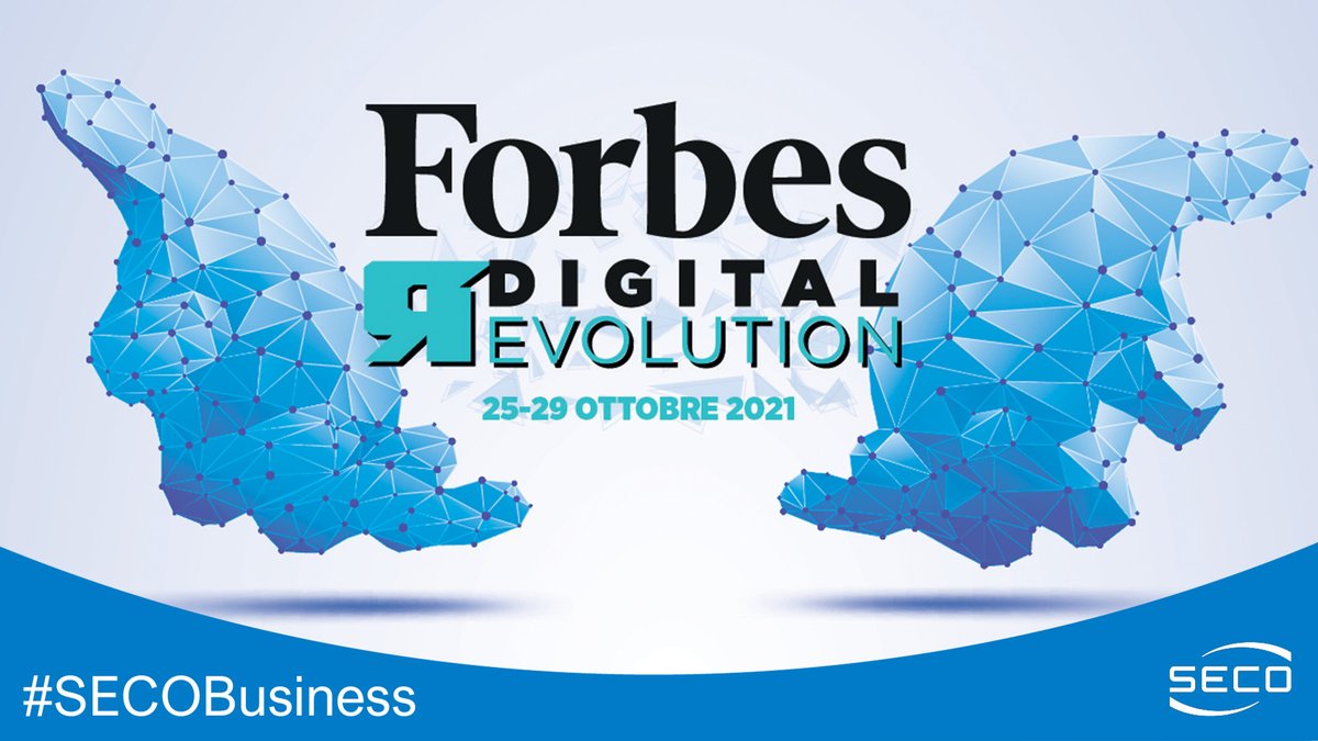 SECO_spa's tweet photo. 📢 #ForbesDigitalRevolution | Il business summit che racconta la rivoluzione nel #digitale insieme ai leader dell'#innovazione

🗓️ Il 27/10 Dario Freddi, Co-CEO #SECOMind, tra gli speaker della roundtable "#AI, non si può attendere oltre" ➡️ https://t.co/Nx9OGkxxC4

#SECOBusiness https://t.co/LwVoPCPMao