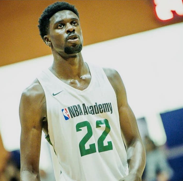 2022-class 🇮🇪 ND Okafor (2003) announced his commitment to Cal. 

The 6'9 big man from NBA Academy Latin America dominated the 2019 U16 European Championship Div. B with 16.1 points, 14.3 rebounds and 5.0 blocks per game.