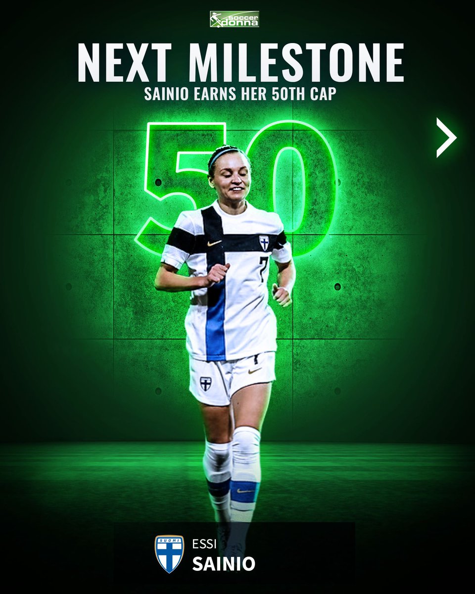 soccerdonna's tweet photo. Two Finns and one American reached new milestones yesterday 🇫🇮 🇺🇸 🤗 Congrats! 👏🏼

#EssiSainio #LindseyHoran #TinjaRiikkaKorpela #100club #100thcap #50club #50thcap #woso #futfem https://t.co/oFjkTcVNOp
