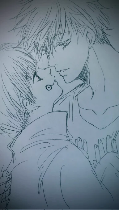 五棘練習落書き 