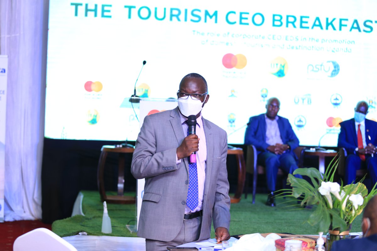 'As @ugwildlife we are open and welcome all corporates to our protected areas. They are very affordable for the domestic visitors. Incentive trips are indeed an innovative way for you to keep employees energised.' - UWA Chief Sam Mwandha #incentiveTripsUG #ISupportDomesticTourism