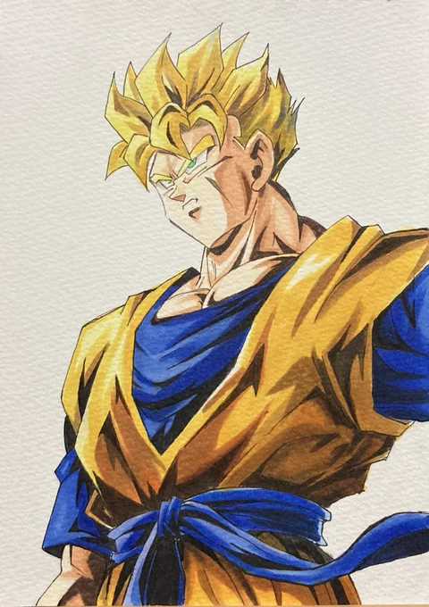 隻腕の戦士
#模写 #ドラゴンボール 
