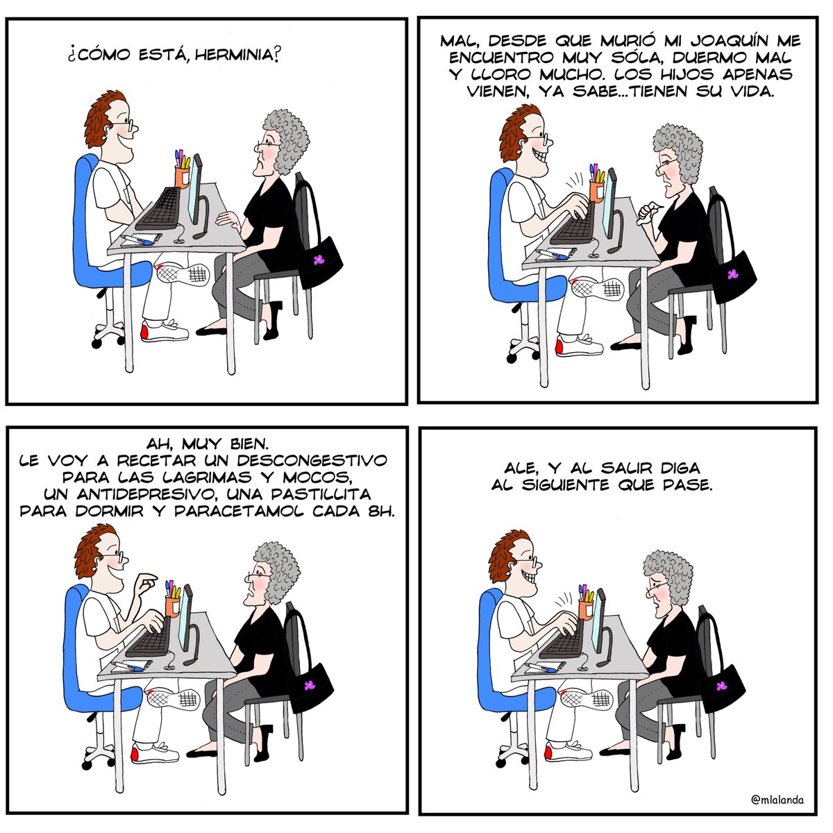 Los médicos de familia sois unos quejicas. La mayoría de consultas se pueden solucionar en 2 min 👇