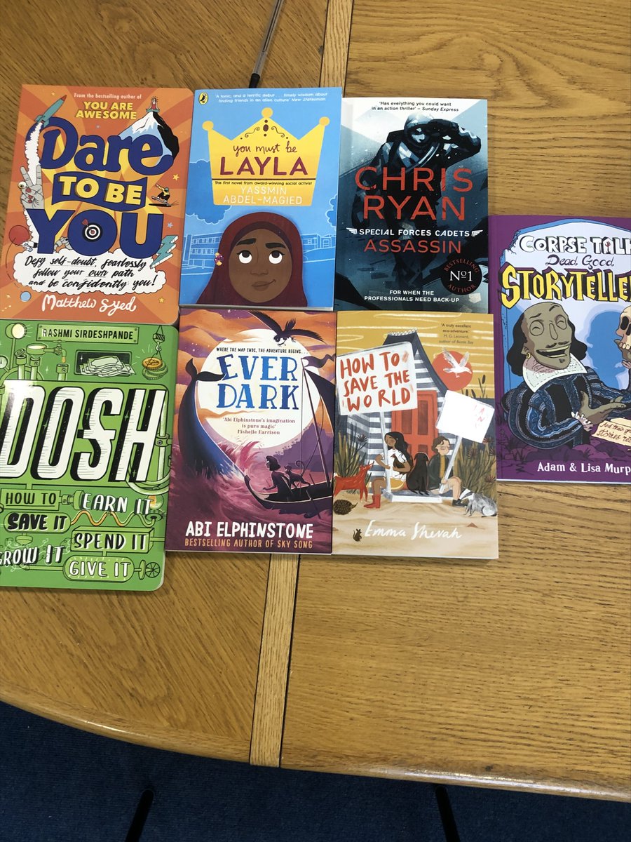 GeorgeEliotLib's tweet photo. A huge thank you to @Booktrust for this fabulous array of books received by @GeorgeEliotLib &amp; @GeorgeEliotSch.  Receiving these books has been a real highlight of this half term! https://t.co/hCBA0SczuQ