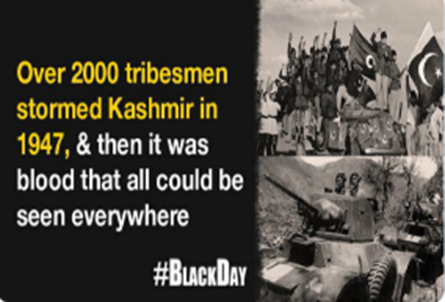 RadioChinar's tweet photo. 22 Oct 47 "THE BLACK DAY!"
The ‘Paradise on Earth’ turned into a slaughterhouse with 35,000 #Kashmiris including Muslims, Hindus, and Sikhs dead
#pakbutchersofkashmir #SavioursofKashmir47 
#BudgamLanding 
@TheSatishDua 
@kayjay34350 
@LtGenGurmit https://t.co/ki2Olsf0i0