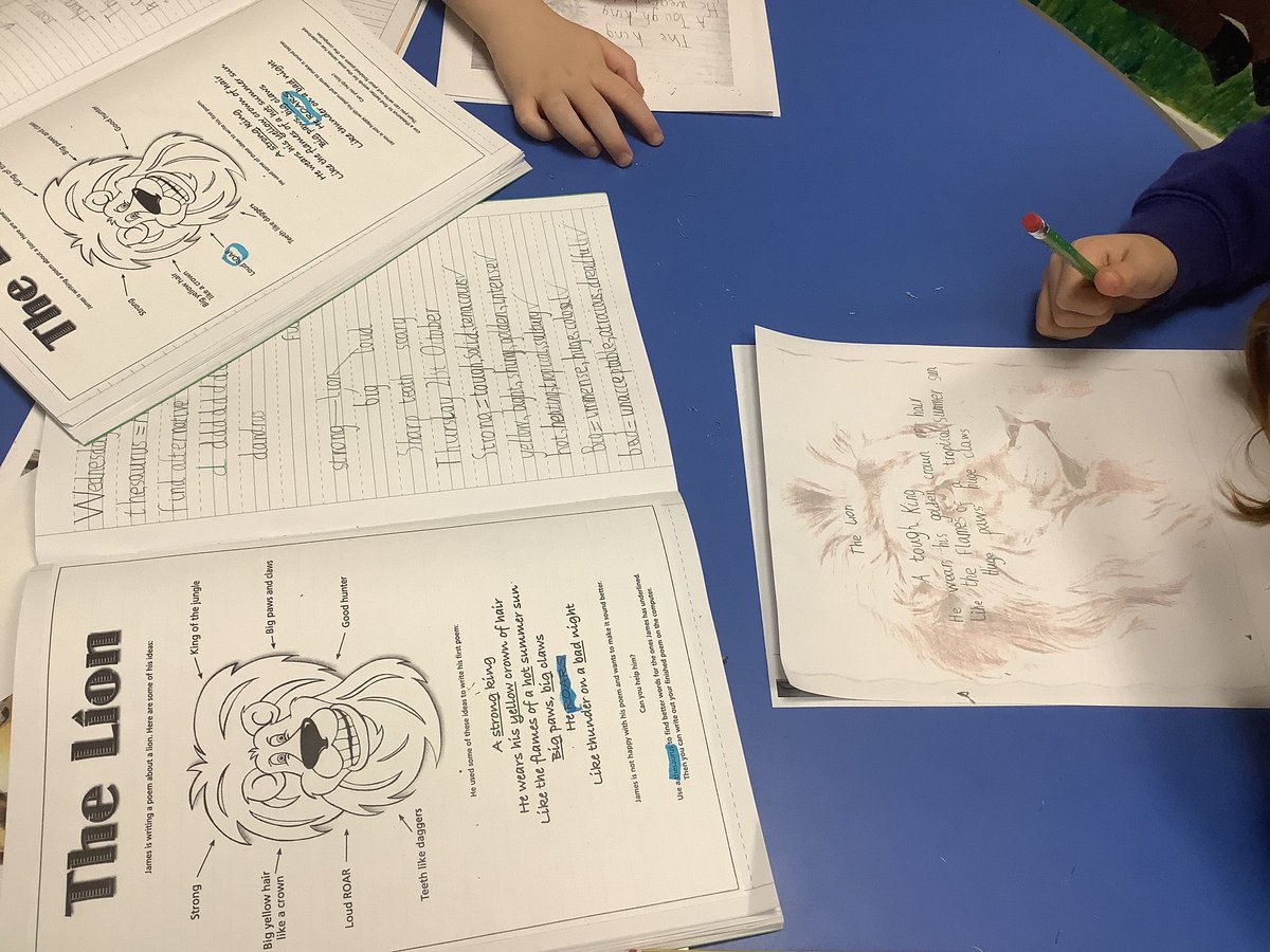 MrsFletcherYTP's tweet photo. In my Read, Write Inc group we have been using a thesaurus to help us  improve a poem. I think the results are magnificent! @YewTreePrimSch @TrustVictorious #readwriteinc #lovereading https://t.co/NfCtTZ6M2m
