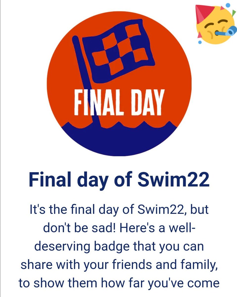 ReadeAllAboutIt's tweet image. Done!! #swim22 #doubledistance #diabetesuk Support Cathryn in Swim22 swim22.diabetes.org.uk/fundraising/ca…