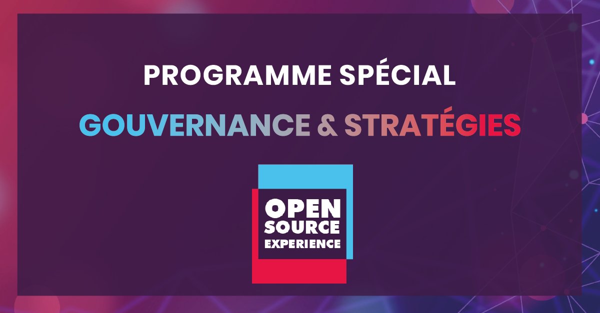 Les problématiques de #gouvernance sont au cœur de la réussite des projets #OpenSource. Découvrez tous les enjeux et bonnes pratiques aux conférences #OSXP2021 'Gouvernance & Stratégies' 👉bit.ly/3jquPgY 📅9-10 nov. 2021 #Paris 🎟️ bit.ly/badgegratuit_O… @HubOpenSource