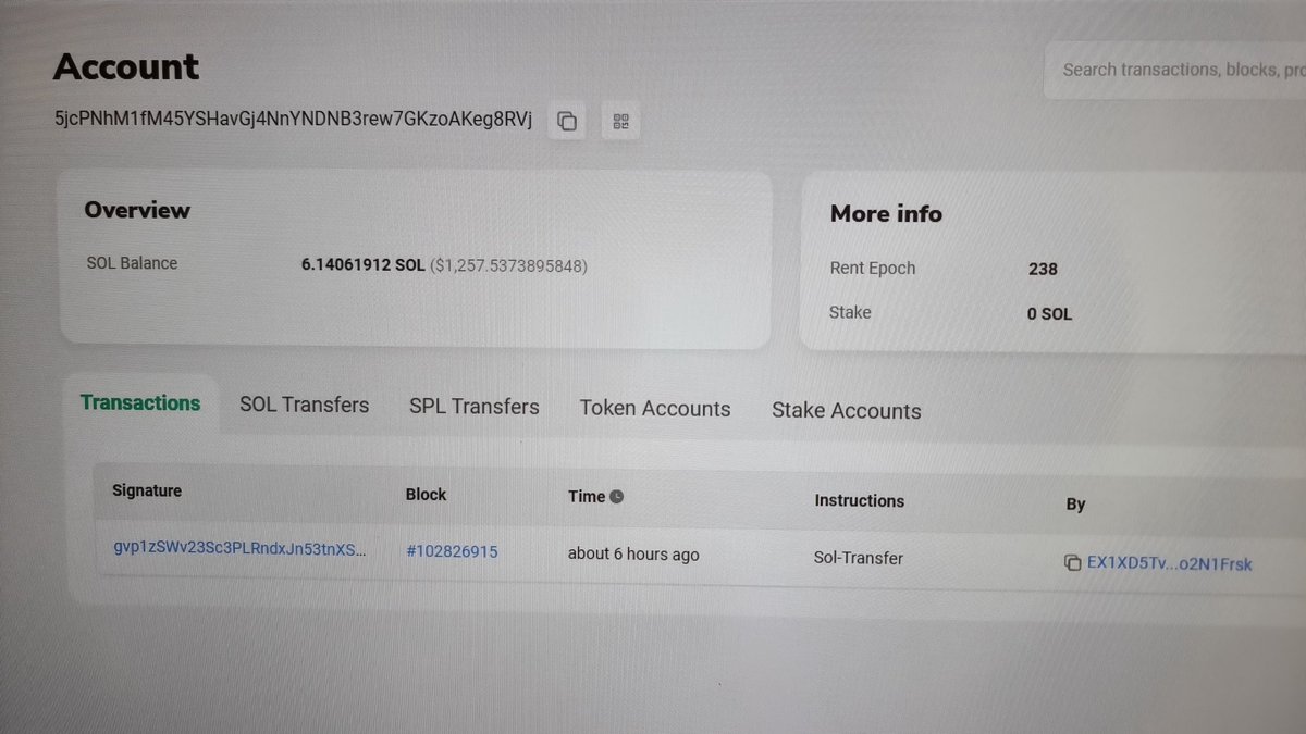 Soljunky1719's tweet photo. I'm absolutely gutted, someone stole my $SOL last night!! I have kept everything safe and its all been fine for a couple of months! Stuff like this makes me want to quit crypto 😭 https://t.co/lFhdbKmNNn