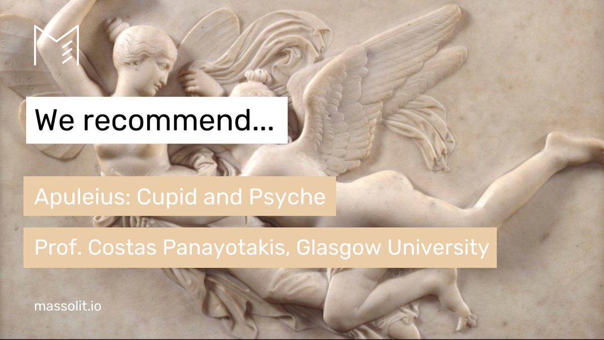 massolit's tweet photo. Teaching Apuleius' Metamorphoses for OCR #ALevelLatin?
Prof. Costas Panayotakis explores the story of Cupid & Psyche, looking particularly at genre, literary allusions & structure. The final lectures provide a close reading of two sections!
👉https://t.co/ZJUhthWX2U https://t.co/oF6QzlXjYE