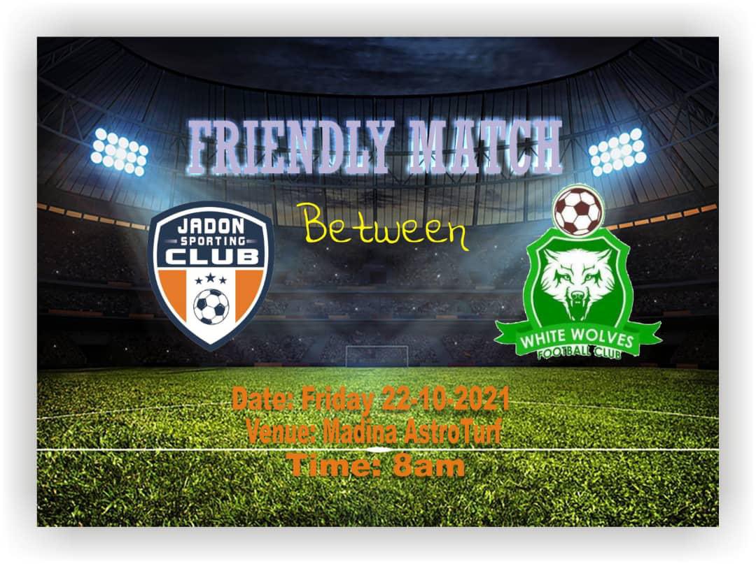 Whitewolvessc's tweet photo. We play against Jadon SC this morning at the Madina Astro Turf https://t.co/2djOfQPFr7