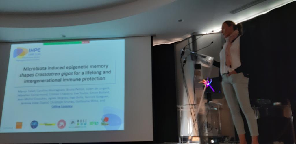 From fish to oysters, microbial epigenetics and immune protection by Céline Cosseau <a href="/ihpe_lab/">IHPE_Lab</a>