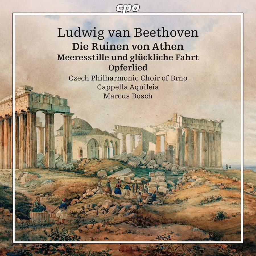 Ludwig van #Beethoven Die Ruinen von Athen (CD)  
Valda Wilson, Simon Bailey, Sidonie von Krosigk,
Czech Philarmonic Choir Brno, Capella Aquileia
Marcus Bosch CPO #connexmusica 
LINK
bit.ly/3vxYFEU
