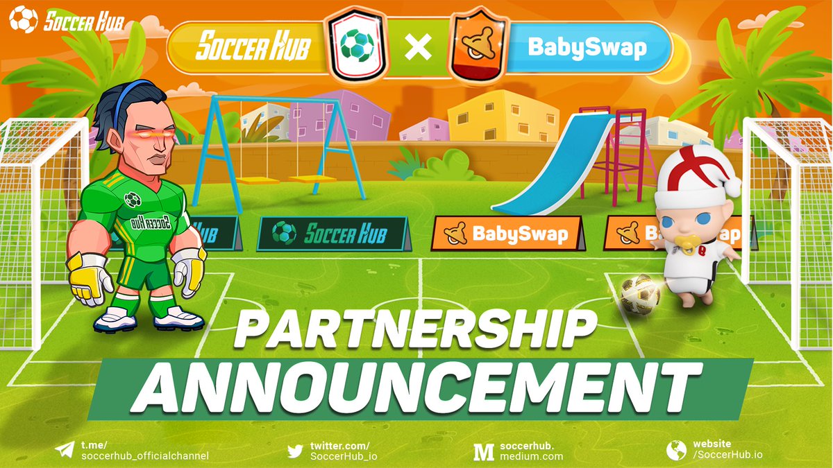 HamsterHub_'s tweet image. ⚽️Partnership Confirmation 🍼
     SoccerHub 🤝 BabySwap

Let's look forward to upcoming events with @babyswap_bsc so we can share wonderful adventures together 🥅 

More details of our partnership:
📎Medium: soccerhub.medium.com/soccerhub-form…