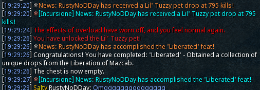 RustyNoDDay's tweet image. Tuzzy finally!