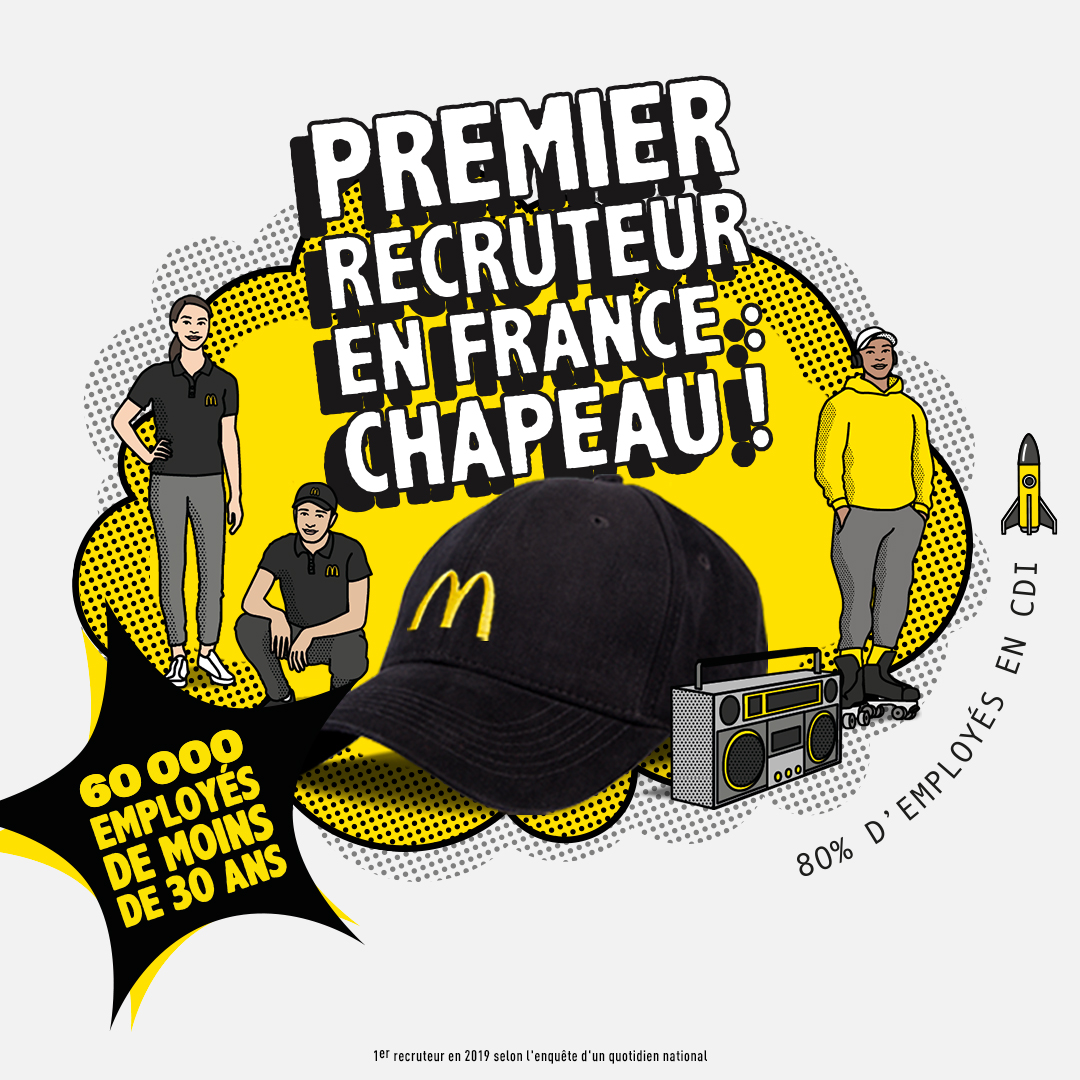 McDoFr_Newsroom's tweet photo. #LeSaviezVous 89% des managers et directeurs adjoints de nos restaurants McDo 🇫🇷  ont commencé leur carrière comme équipier. Ensemble, faisons les choses en grand  🙌 https://t.co/QAmi0k75xm