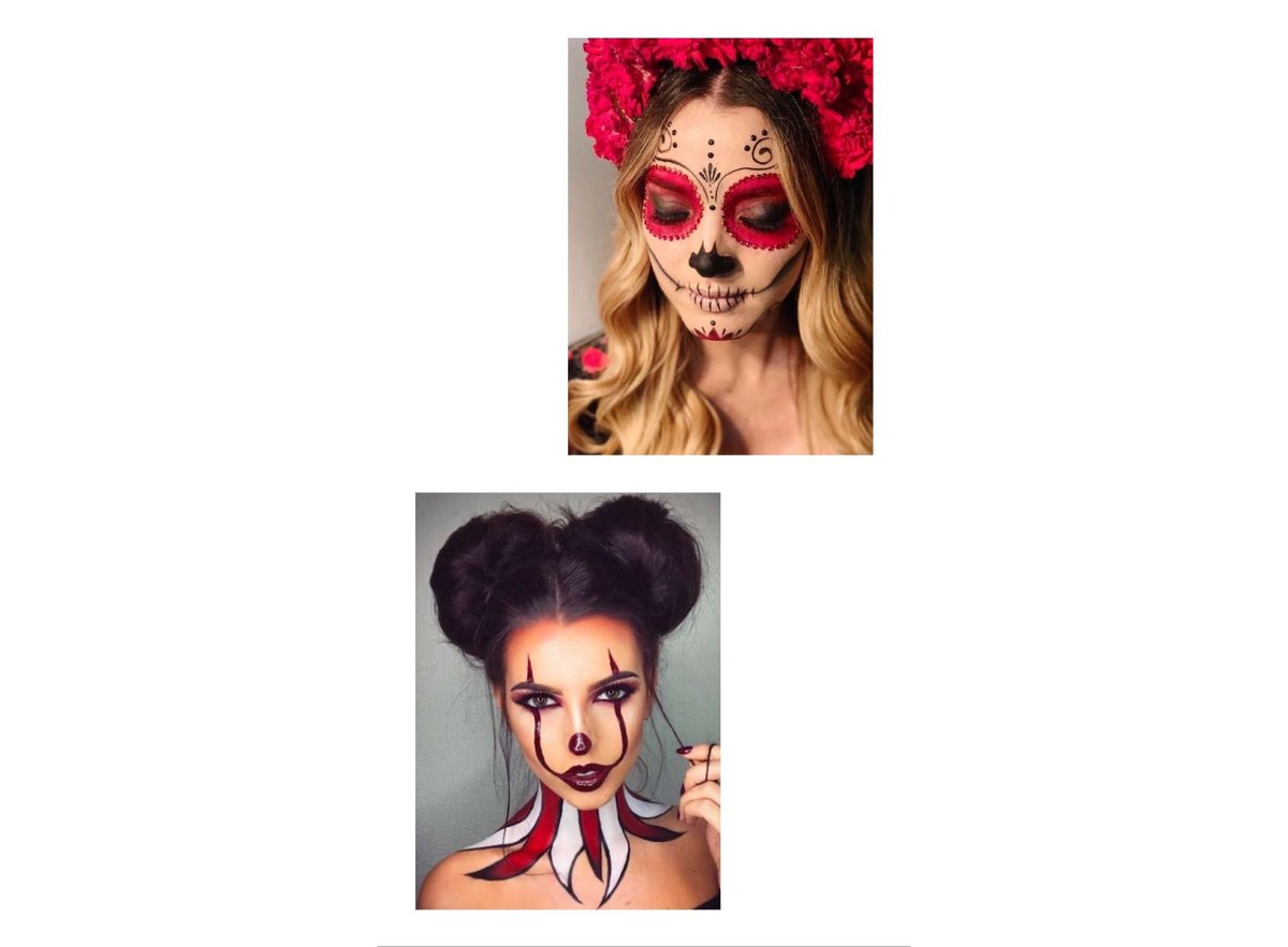 UrvanOfficial's tweet photo. ¡Happy Halloween!
¿Ya tienes tu maquillaje para Halloween? 
Aquí te dejamos algunas ideas. 
Puedes reservar tu maquillaje escribiéndonos a hola@urvan.eu 
#halloween2021 #Belleza #maquillajeprofesional #maquillajeadomicilio https://t.co/mWACxw4RYS https://t.co/lGylkGVUBP