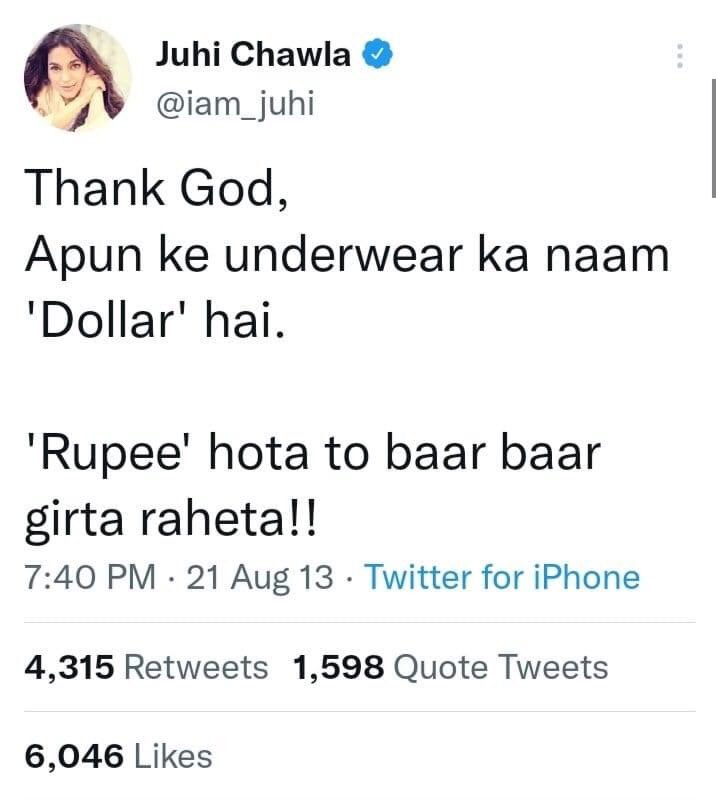 badar06451116's tweet photo. @iam_juhi  how are you? https://t.co/SH2EMEY97r