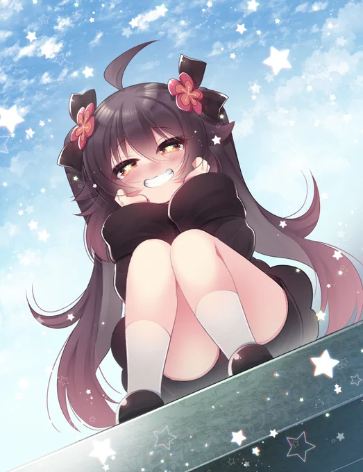 ロリ胡桃ちゃん可愛い🌸 #原神 #HUTAO 