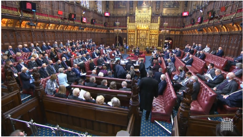 RightToLifeUK's tweet photo. Very large turnout in the Lords to debate the Meacher assisted suicide Bill. The debate is about to begin. #carenotkilling #supportnotsuicide #assistedsuicide #AssistedDying https://t.co/JYFprtFMQS