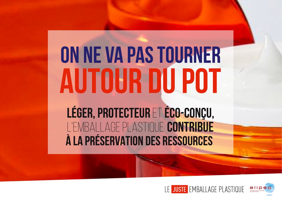 🌍#JournéeMondialeEnergie - Économiser les ressources &amp; limiter l'impact environnemental sont plus que jamais au cœur des préoccupations. 
La filière de l'#emballage plastique progresse et contribue à cet élan:
➡ éco-conception💡
➡ intégration de #plastique recyclé ♻