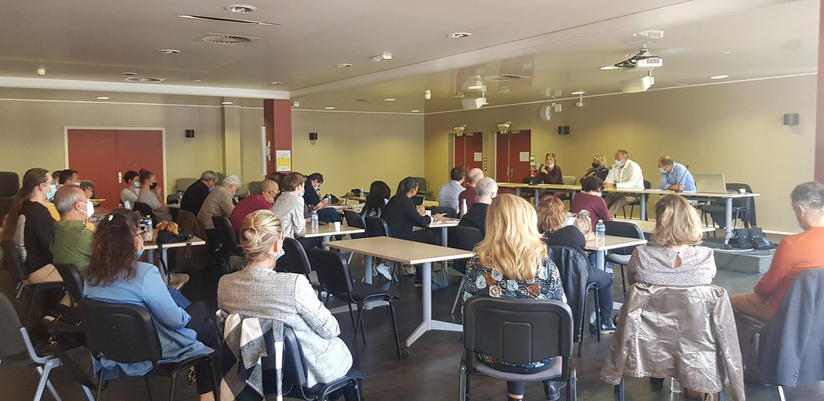 Matinale du 22 octobre organisée par le Comité RPS, avec pour thème : "les salariés de la 2ème ligne : leurs conditions de travail et un retour d'expérience sur la crise sanitaire."