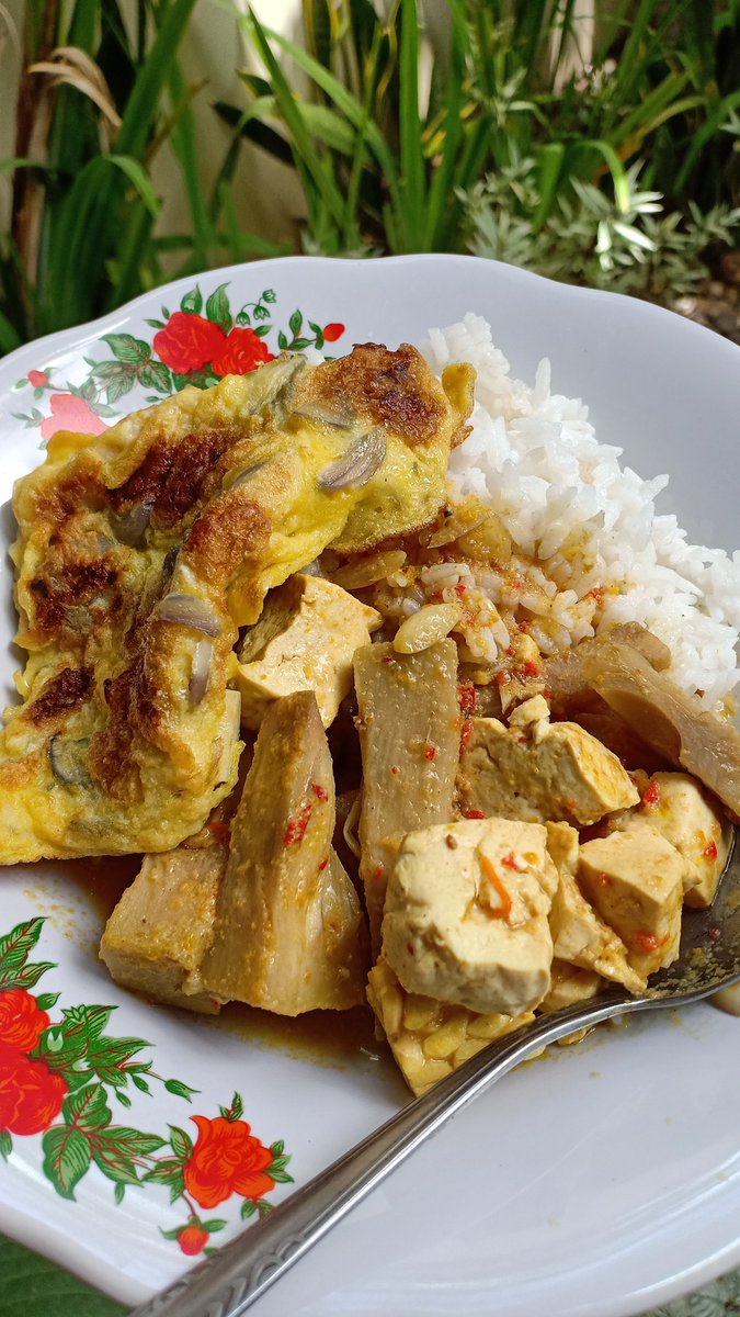 balisayaang's tweet image. Masak Lodeh Nangka sama Goreng Telur Dadar 

#masaknasi 
#lodeh #sayurnangka 
#enakenak #enak #mantap 
#rasa #pedas