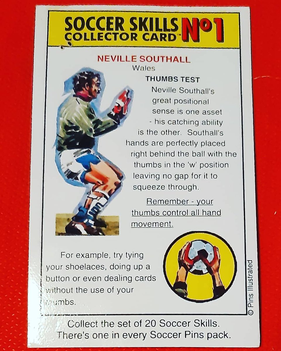 oldwelshpins's tweet photo. Old school Superstar Soccer Pins, @NevilleSouthall is 1of 3 Welsh players made, along with original profile cards.
.
.
.
.
.
#theredwall #ywalgoch #walesaway #togetherstronger #footballpin #pinbadge #bathodyn #oldwelshpin https://t.co/H77x2qArjD