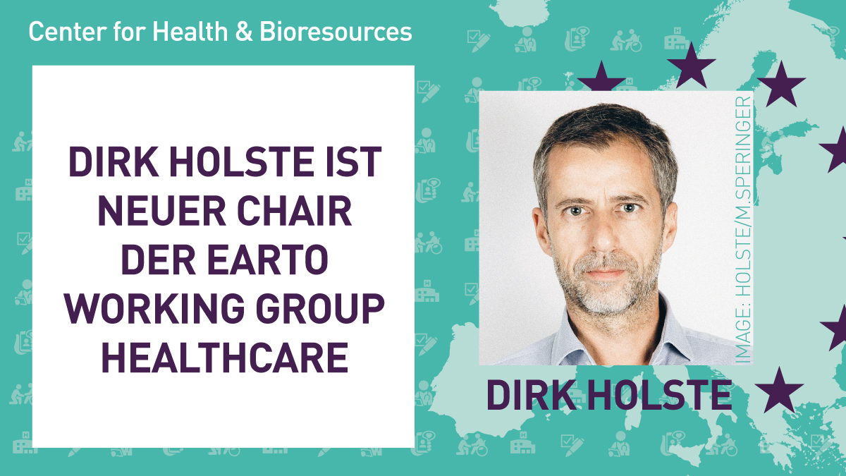 AITtomorrow2day's tweet photo. Dirk Holste, AIT Center for #HealthandBioresources, takes over the chair of the #EARTO Working-group "Emerging Technologies for #Healthcare" to represent the interests of RTOs in the upcoming health-related #EU funding programmes. #health #horizoneurope
https://t.co/WlkAjDeOKd https://t.co/o9DBmg2AX7