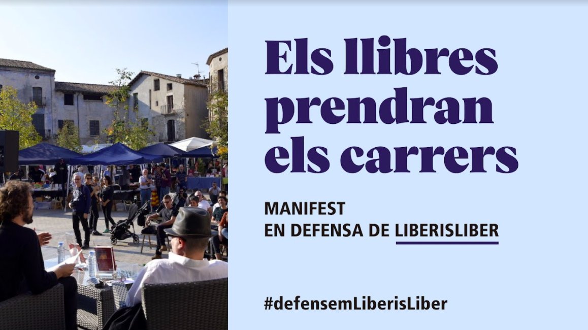 Una seixantena d’editorials independents llancem un manifest en defensa de <a href="/liberisliber/">Liberisliber</a>

Manifest: cutt.ly/5RmLp94

#DefensemLiberisLiber