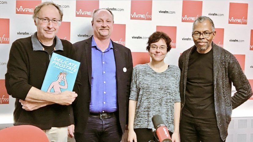 _jeanhin's tweet photo. #ParcoursPatient #BDsanté

[4/5] Retour Matinée @vivrefm 📡93.9 avec @CerhomAsso @MovemberFRA &amp; la BD #DelicateProstate 🚹 n’hésitez pas à écouter le #Podcast en ce #Movember grand merci à Carole Clémence &amp; l’équipe #VivreFMcestVous

👉 https://t.co/7gF4UOFQoL https://t.co/DzUfn3RsZc