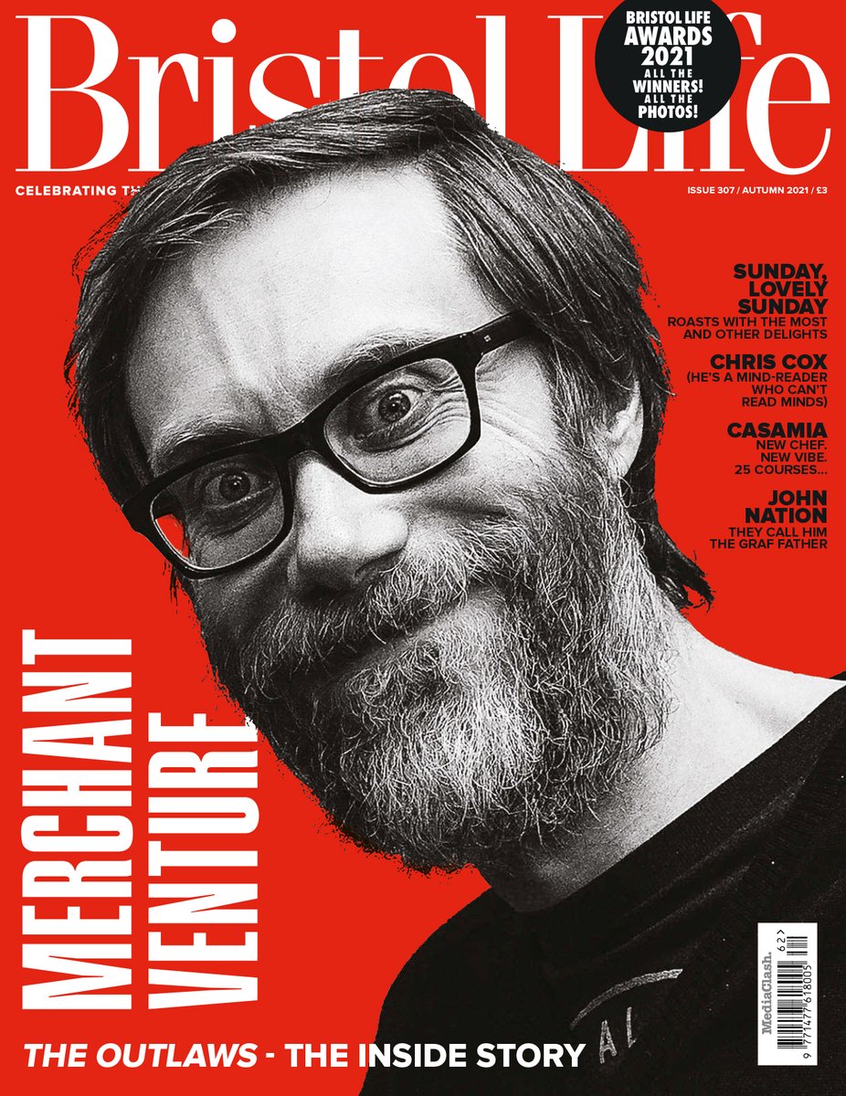 The new issue of <a href="/BristolLifeMag/">Bristol Life Mag</a> is out today... Look who is on the cover, it's none other that Bristol's own <a href="/StephenMerchant/">Stephen Merchant</a> 

issuu.com/mediaclash/doc…

#newissue #BristolLife #Theoutlaws #Bristol