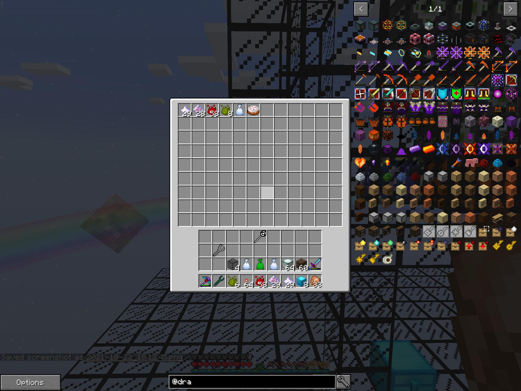 ぬるたろう 積読マン 事故や装置の不具合に悩まされながらも作り直し続けたウイザーファームがようやく完成にこぎつけた わずか数分でこれだけネザースターが溜まるのまじうめぇぇ ﾏｲｸﾗ マインクラフト Skyfactory3 Ftb 工業mod T Co