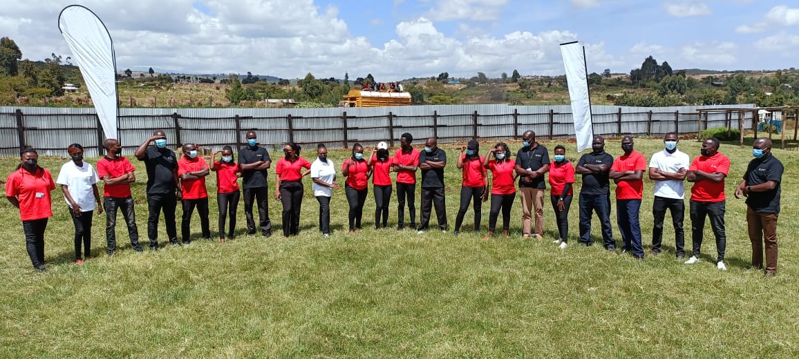 KRACare's tweet photo. Our Staff from the North Rift Region led by Mr. Barille Wario the North Rift Regional Coordinator, will today plant over 3,000 seedlings at Nairobi Girls & Nairobi Boys Secondary Schools in Endebess as part of this month's CSR Activities for #Taxpayersmonth2021 #ProjectGoGreen 🌲 https://t.co/VakEUccXhX