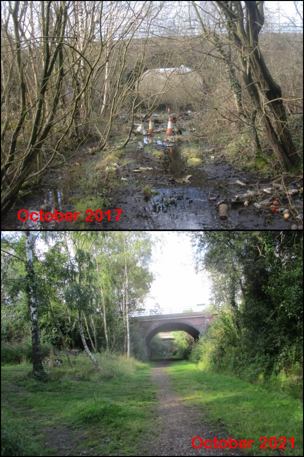 It's hard to belive it was only four years ago today we filled the first of many skips to reclaim the track for community use. You can follow our progress by scrolling back through time on our website at backthetrack.org.uk