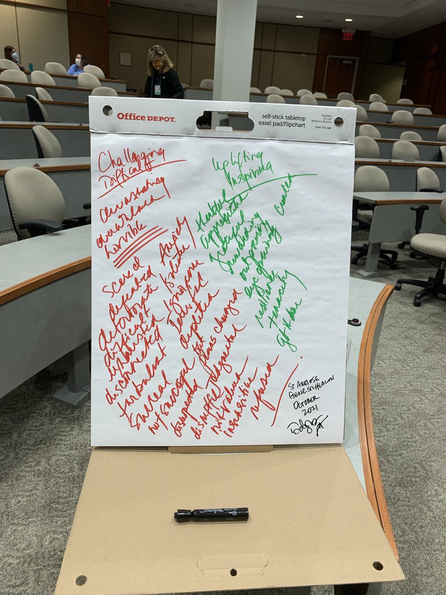 TNINarrative's tweet photo. The Narrative Initiative team was in Quad city, Moline Iowa &amp; Davenport Illinois with Silvas Healthcare, St. Ambrose University, and Genesis Healthcare. Staff got to experience some narrative work and learn of a new tool through the use of personal stories. Read-Write-Reflect. https://t.co/KOsPoOdmDQ