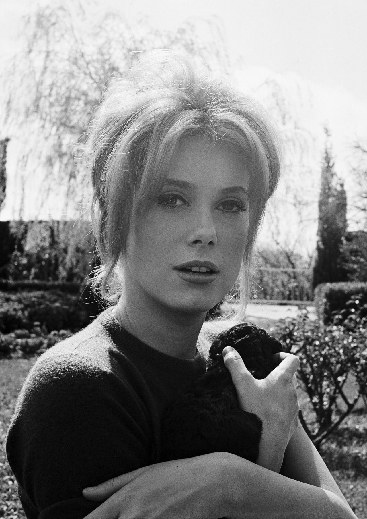 Happy Birthday, Catherine Deneuve! Photographed here by Henri Bureau, 1962. 