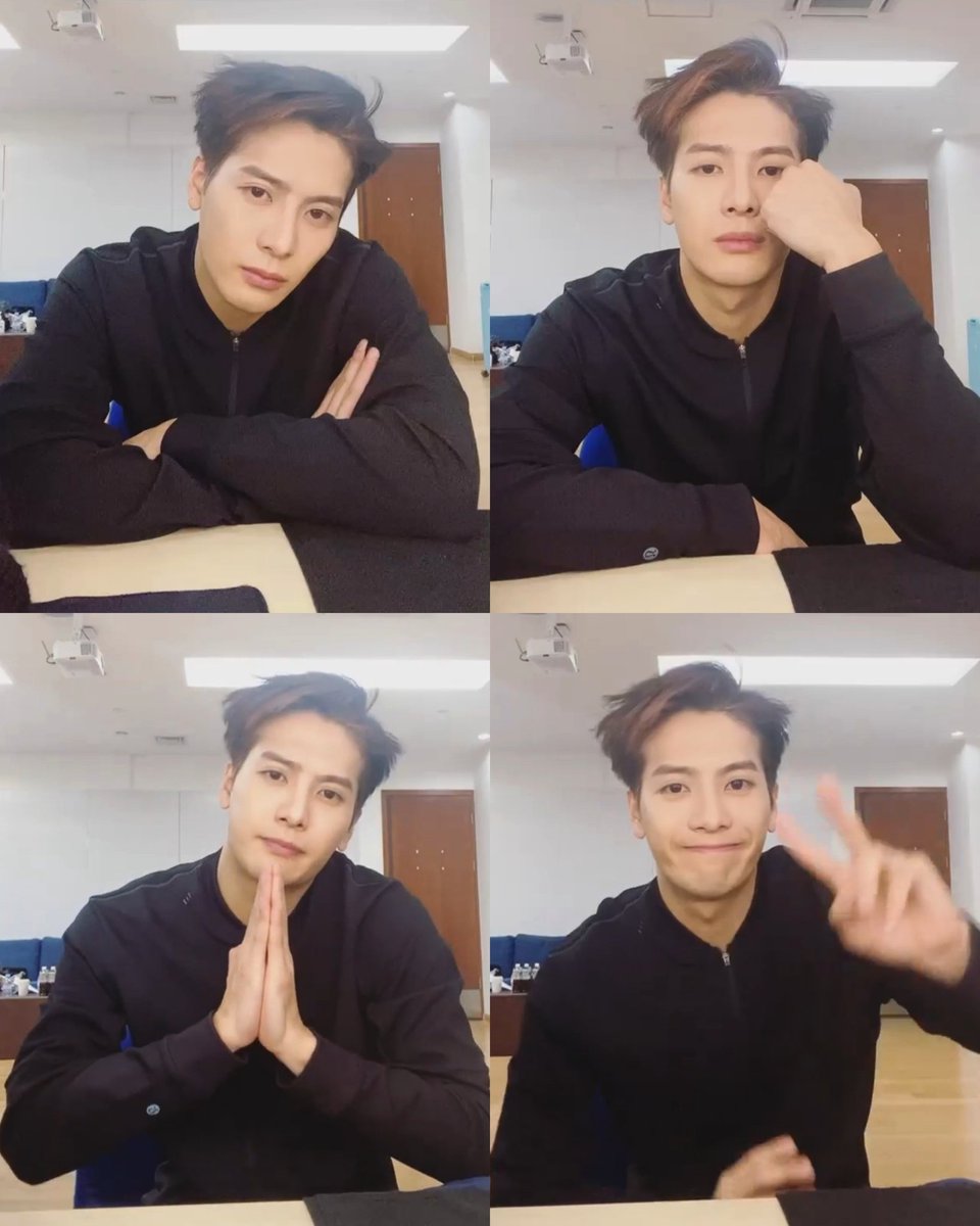JACKSON WANG 🖤 extra handsome today