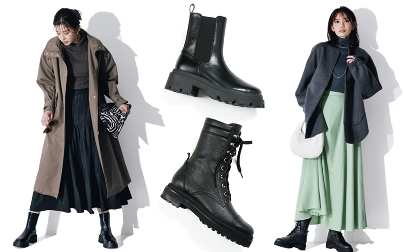小学館 Oggi S Tweet 秋に履きたい コンバットブーツ ボリュームシルエットの スカート の組み合わせが旬 おすすめの6足とともに コーデ をお届けします 記事はこちら 朝比奈彩 宮田聡子 ブーツ ブーツコーデ 秋コーデ 秋ファッション 秋服コーデ