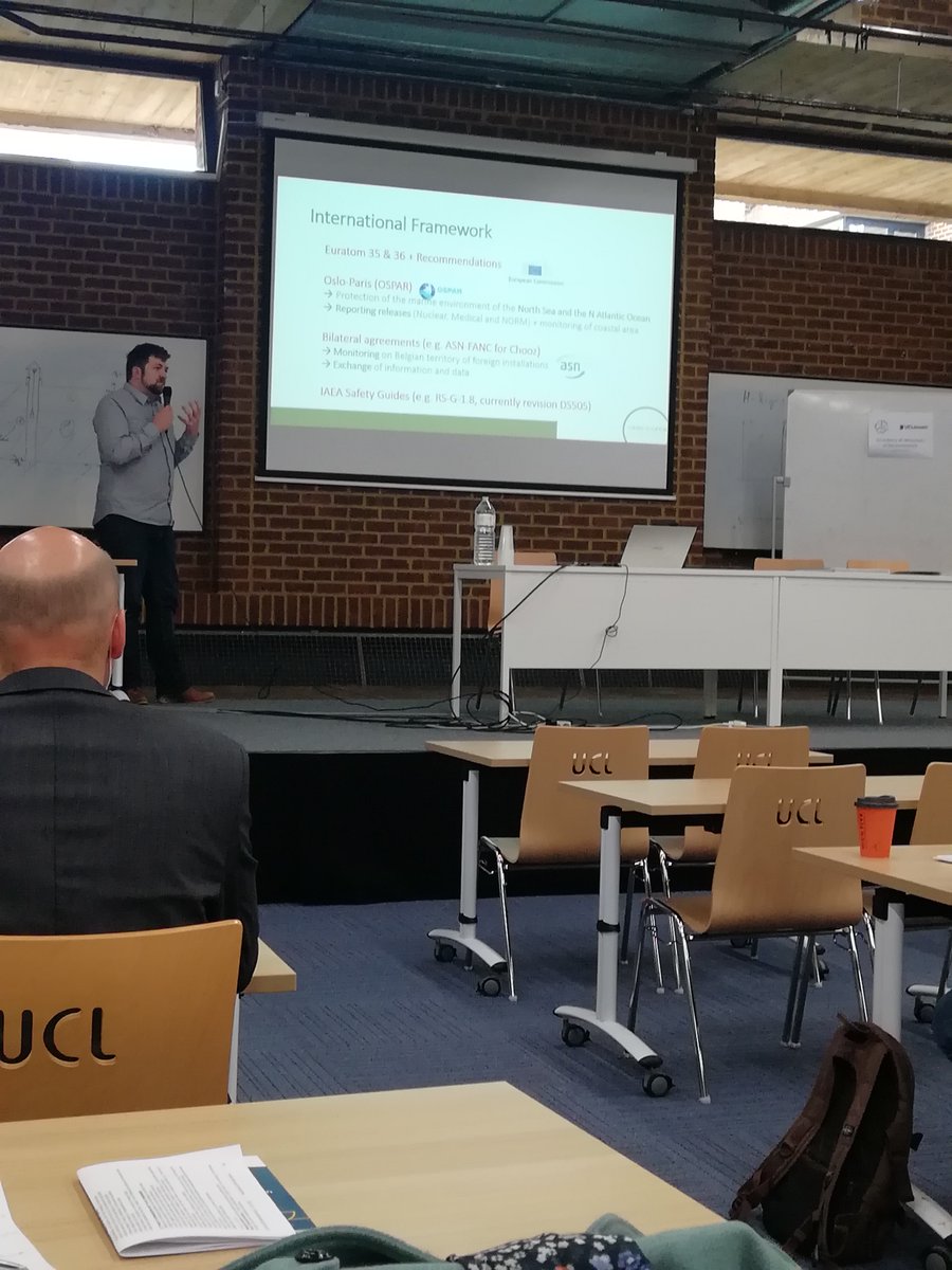 FANC_AFCN's tweet photo. This morning, our colleagues Jurgen, Stéphane &amp; @GeertBiermans were invited @UCLouvain_be by the Belgian Society for Radiation Protection (BVS-ABR) to talk about #naturalradioactivity &amp; #radiologicalmonitoring in Belgium. https://t.co/W46QioQzlI