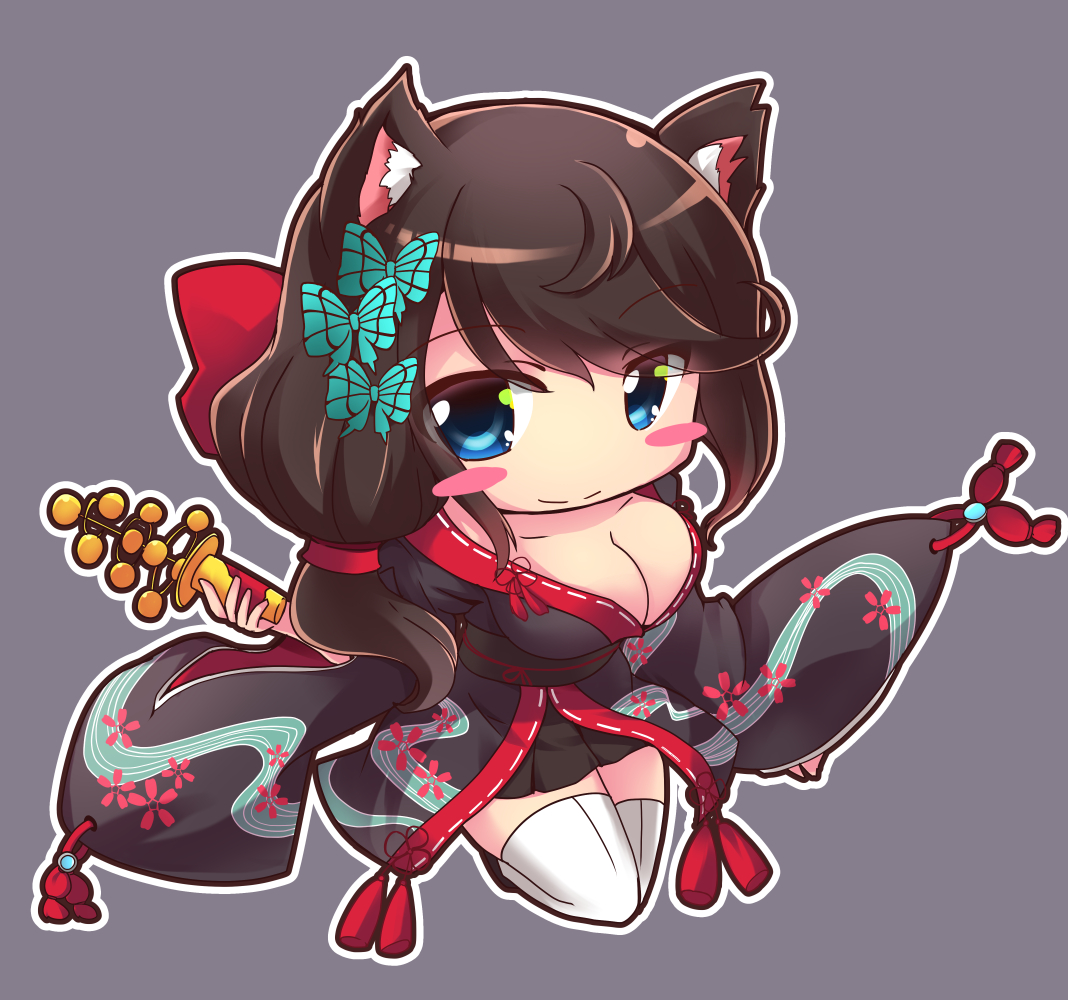 アズレン 扶桑さん にゃんにゃんお姉さま たわわ たゆん かわいい アズレン 扶桑 Geo Fanboxはじめましたのイラスト