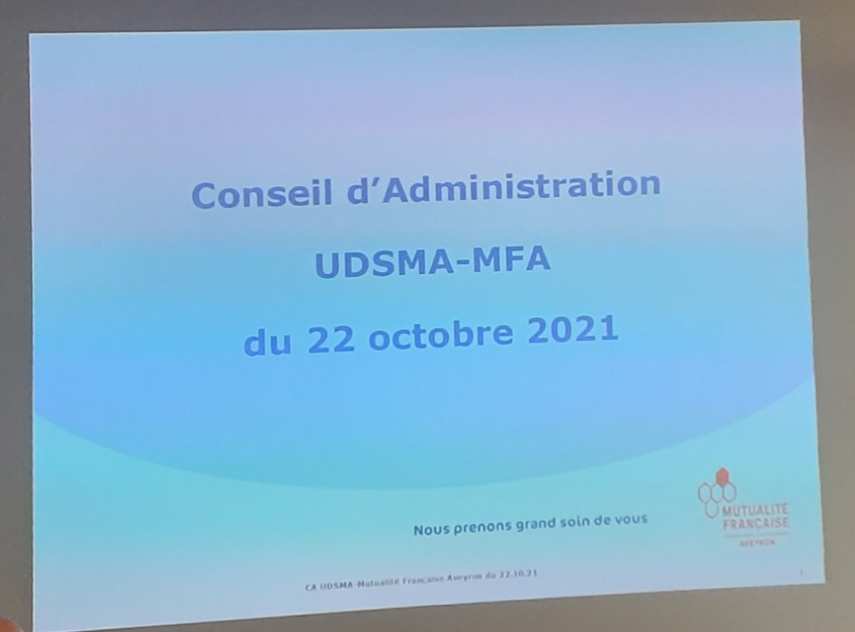 verite_marc's tweet photo. Quel plaisir de retrouver en présentiel les Administrateurs @udsmaComm dans la jolie ville de Villefranche de Rouergue. Merci à Mme TAILLEFER pour la présentation 🔎 de la filière dentaire 🦷 afin de comprendre tous les enjeux & toutes les difficultés du secteur #FormationElus https://t.co/0d6cmxZJB1
