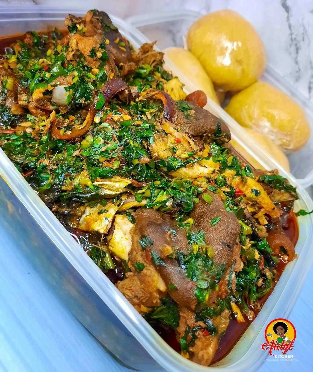 AidylKitchen's tweet photo. Edikang Ikong (Vegetable Soup)
With this kind of feedback, need I say more?
#aidylkitchen https://t.co/Fi8wycN8Mz