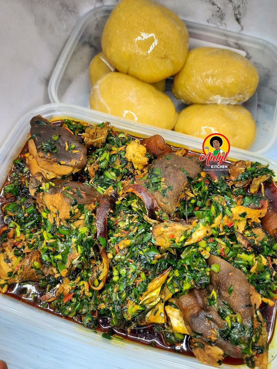 AidylKitchen's tweet photo. Edikang Ikong (Vegetable Soup)
With this kind of feedback, need I say more?
#aidylkitchen https://t.co/Fi8wycN8Mz